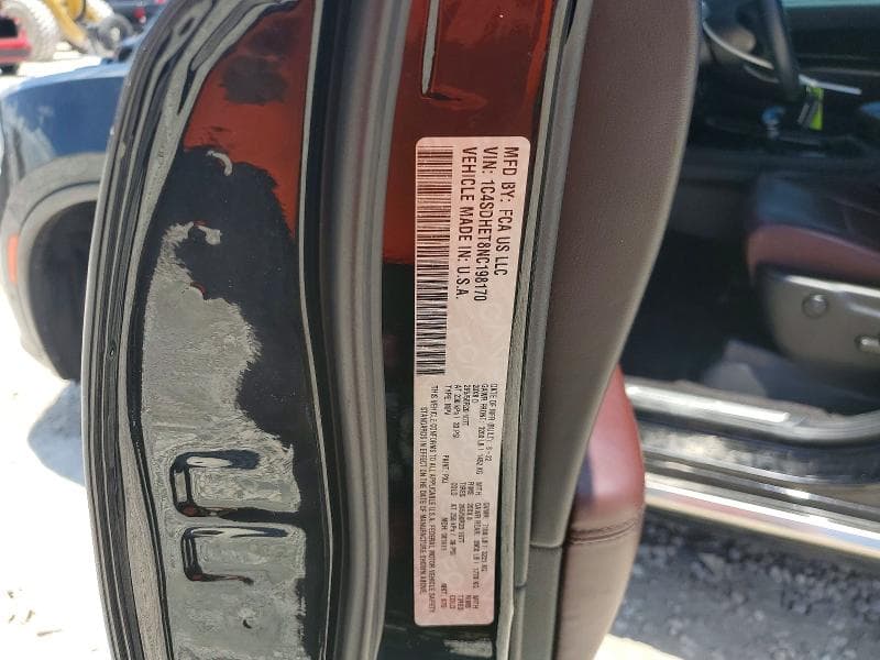 2022 DODGE DURANGO CITADEL 13