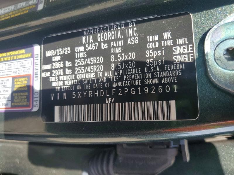 2023 KIA SORENTO EX EX 14