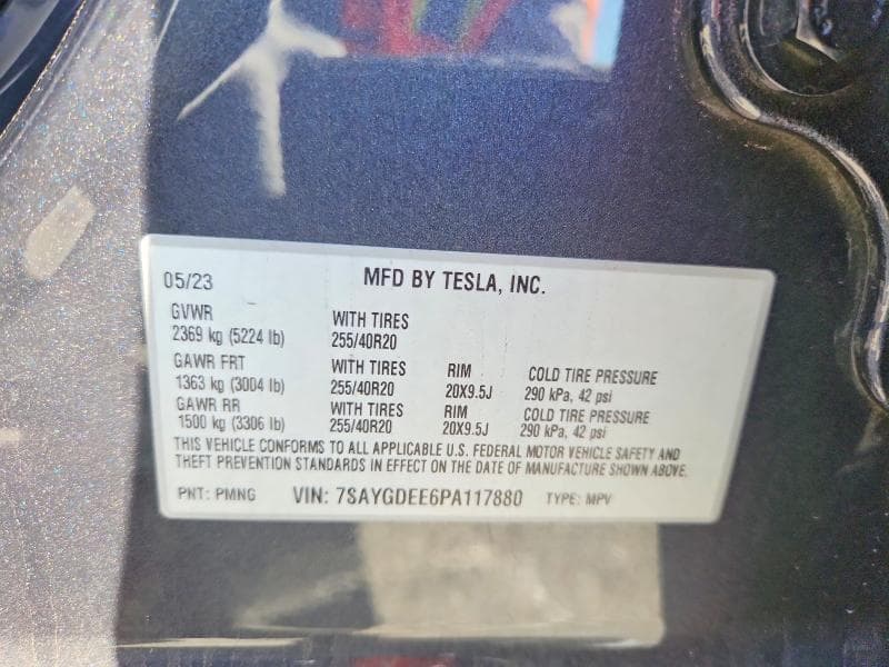 2023 TESLA MODEL Y 12