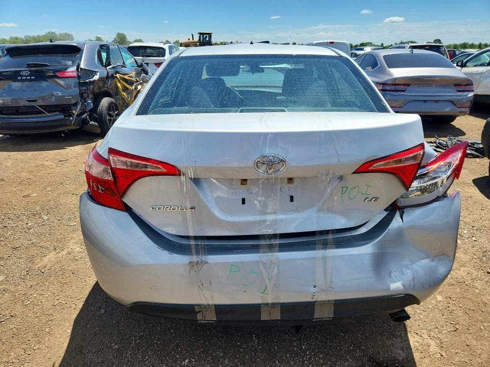 2019 TOYOTA COROLLA LE LE 6