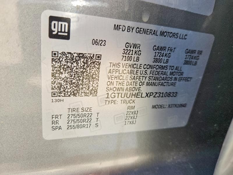 2023 GMC SIERRA K1500 DENALI ULTIMATE 12