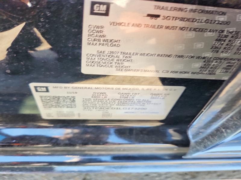 2020 GMC SIERRA C1500 SLT 13
