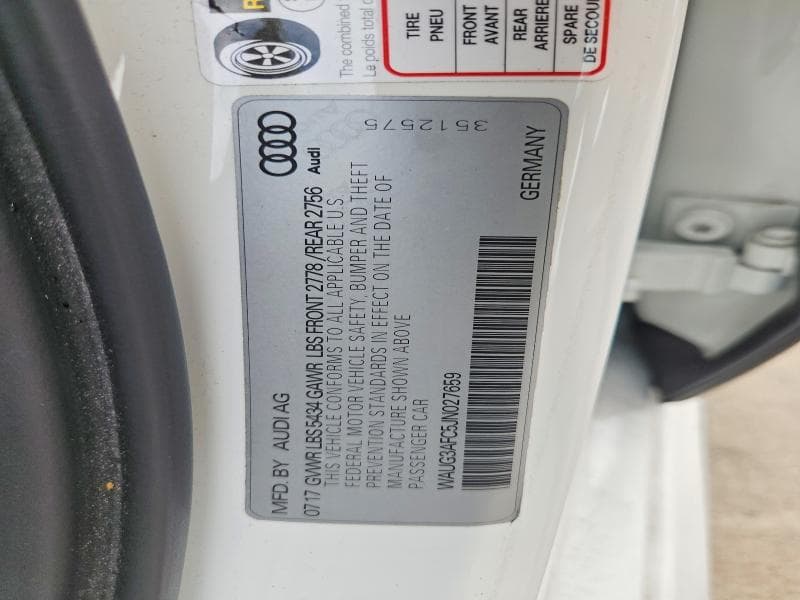 2018 AUDI A6 PREMIUM PLUS 12