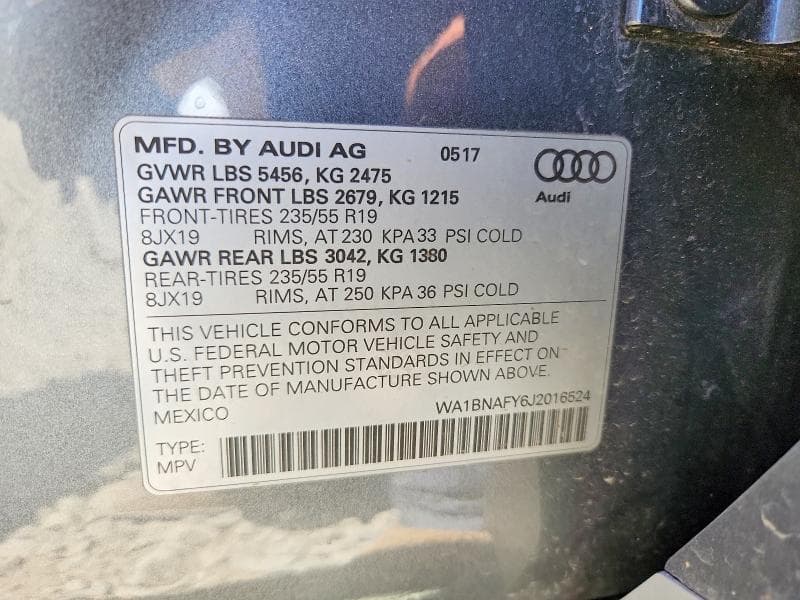 2018 AUDI Q5 PREMIUM PLUS 13