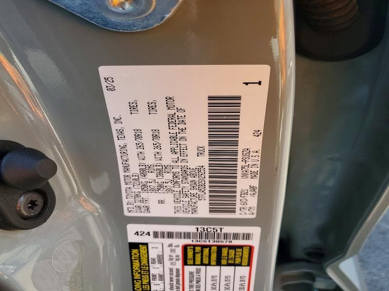 2025 TOYOTA TUNDRA SR5 13