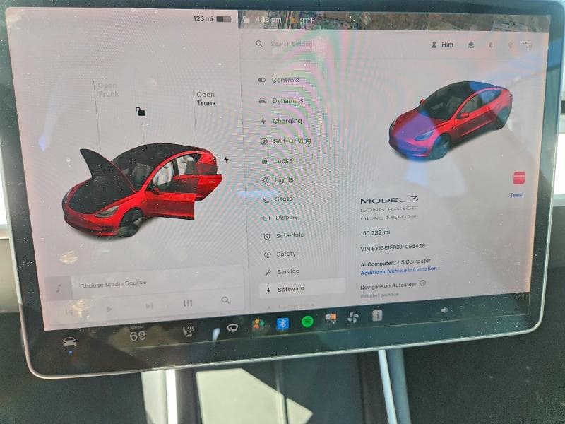 2018 TESLA MODEL 3 9