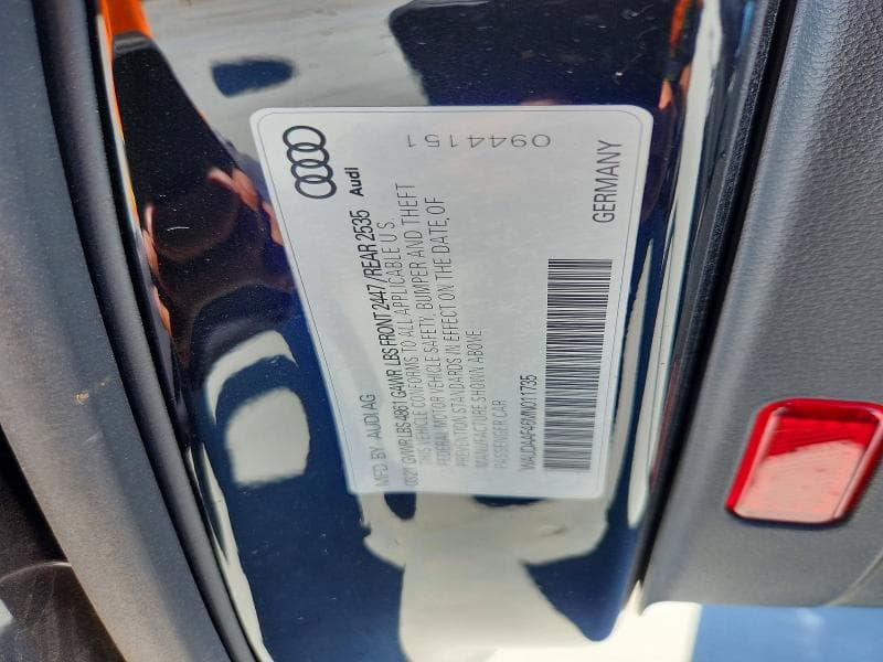 2021 AUDI A4 PREMIUM 45 12