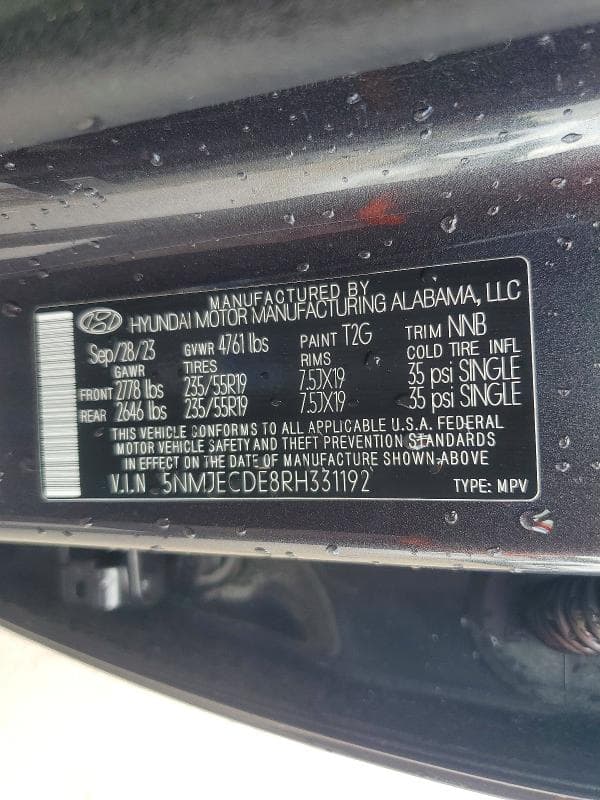 2024 HYUNDAI TUCSON LIMITED LIMITED 13