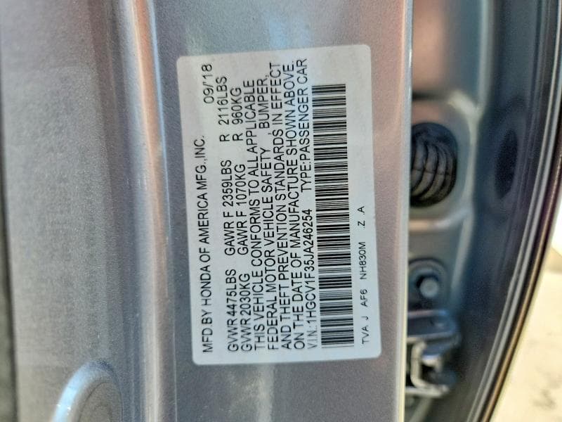 2018 HONDA ACCORD SPORT 12
