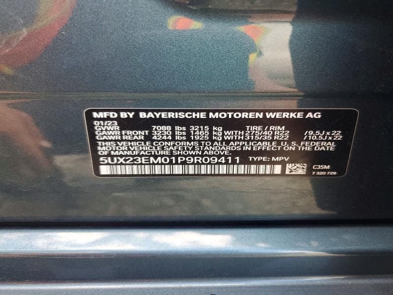2023 BMW X7 XDRIVE40I 13