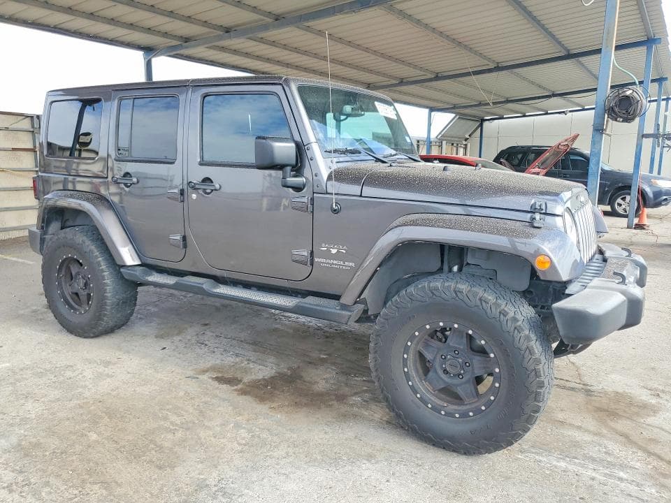 2017 JEEP WRANGLER UNLIMITED SAHARA 4