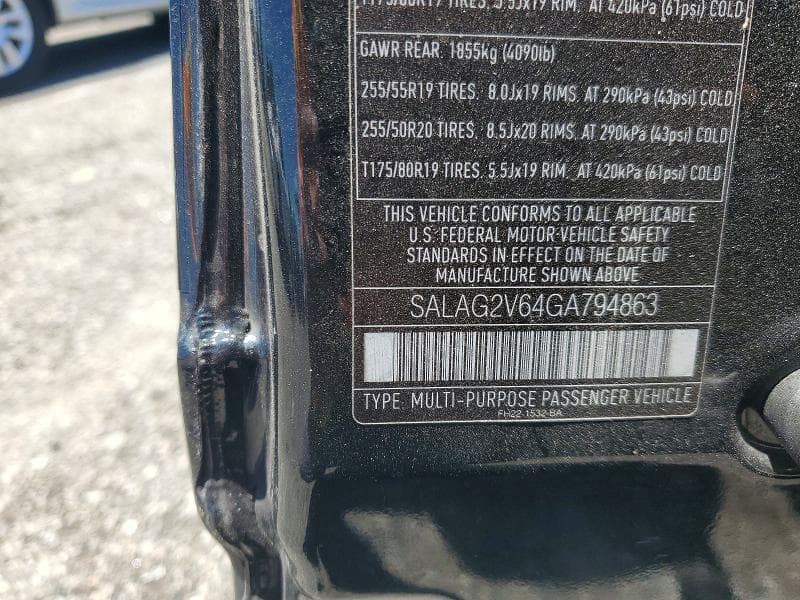 2016 LAND ROVER LR4 HSE HSE 13