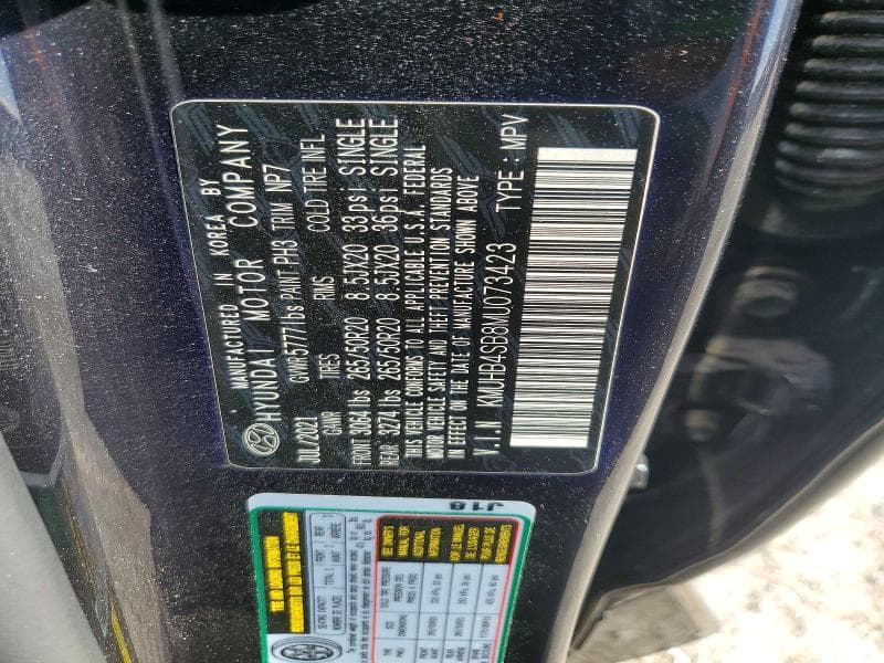 2021 GENESIS GV80 2.5T 2.5T 13