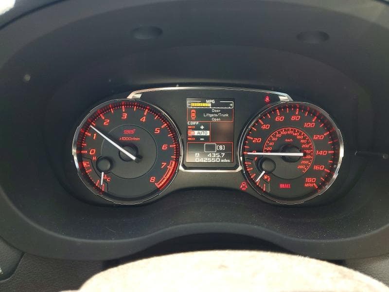 2017 SUBARU WRX STI 9