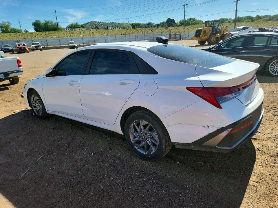 2025 HYUNDAI ELANTRA HYBRID BLUE 2