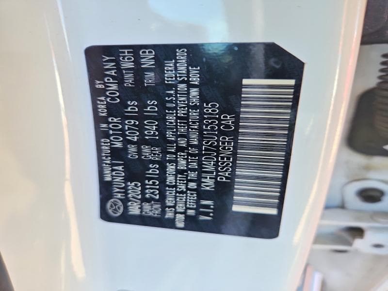 2025 HYUNDAI ELANTRA HYBRID BLUE 12