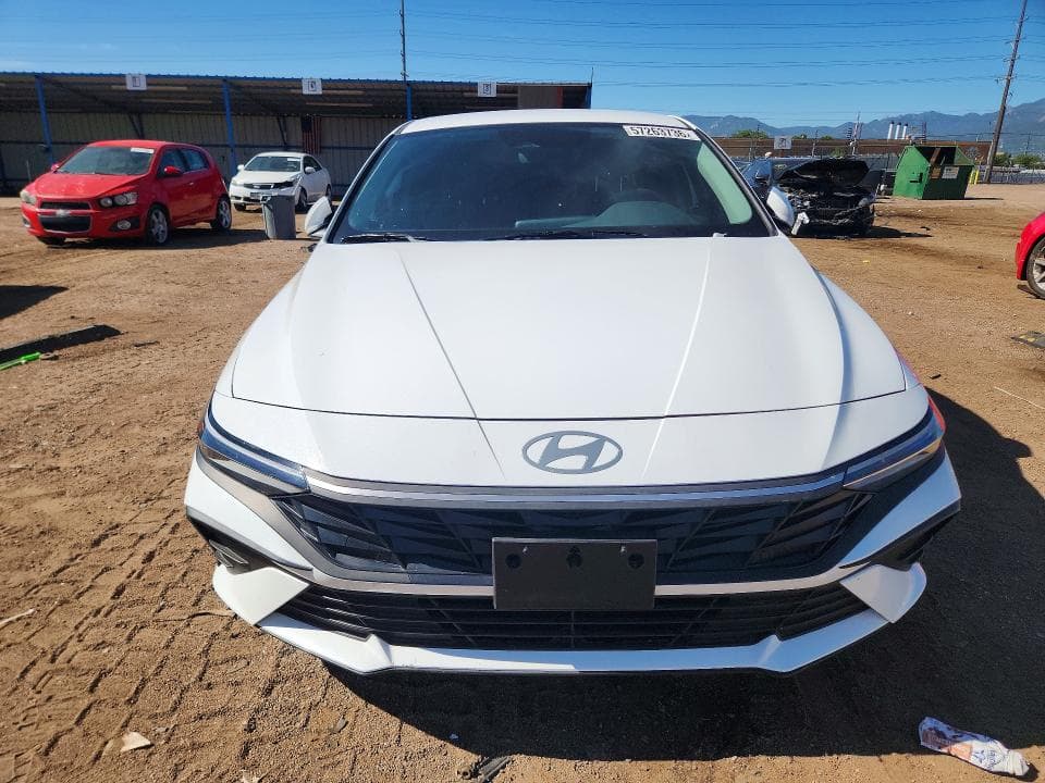 2025 HYUNDAI ELANTRA HYBRID BLUE 5
