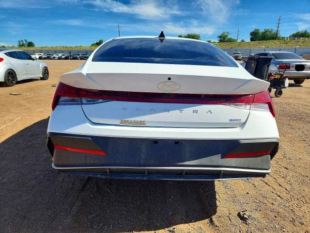 2025 HYUNDAI ELANTRA HYBRID BLUE 6