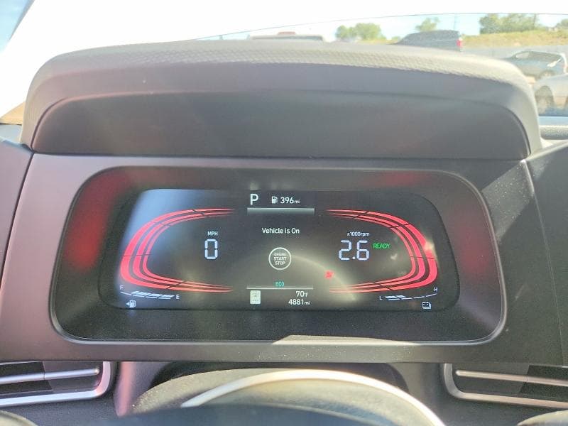 2025 HYUNDAI ELANTRA HYBRID BLUE 9