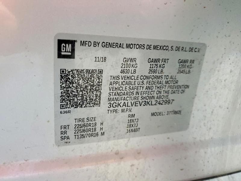 2019 GMC TERRAIN SLT 13