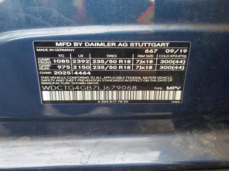 2020 MERCEDES-BENZ GLA 250 4MATIC 14