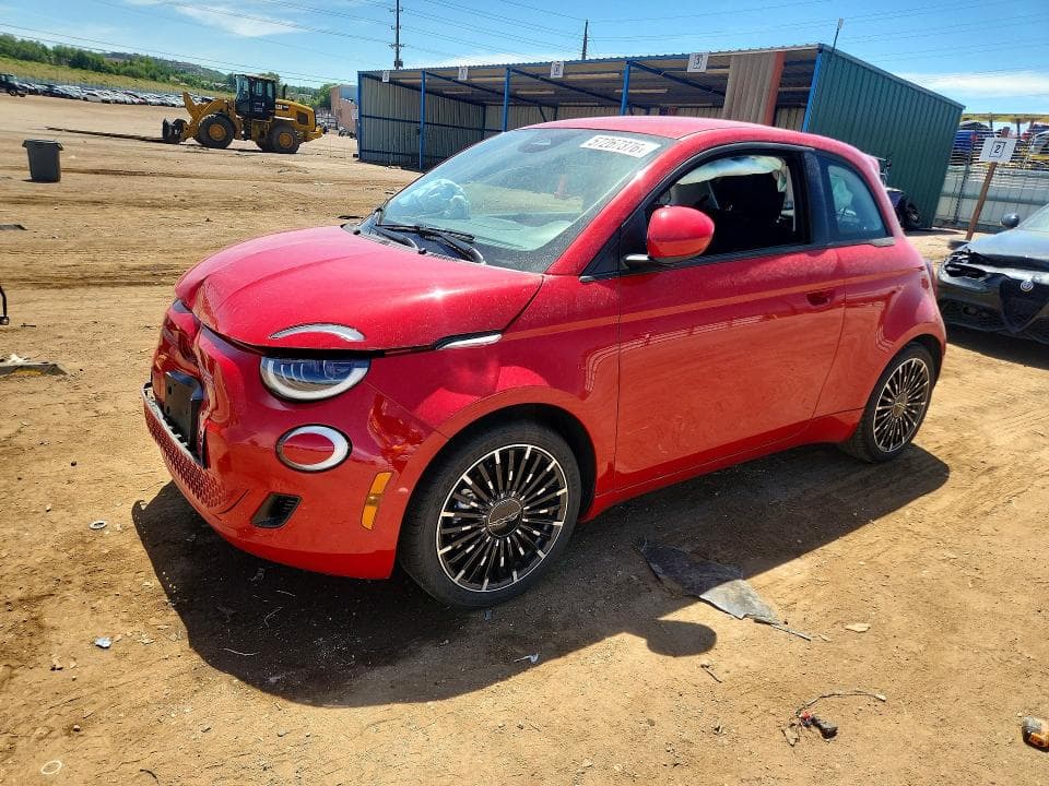 2024 FIAT 500 E RED - 1
