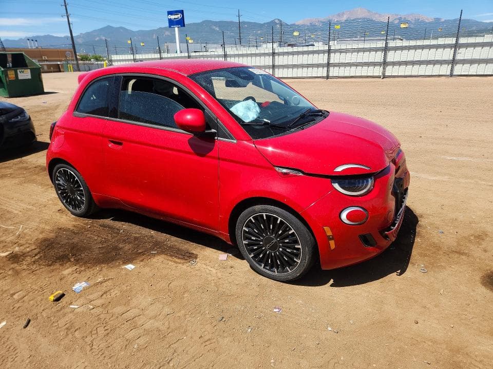 2024 FIAT 500 E RED 4