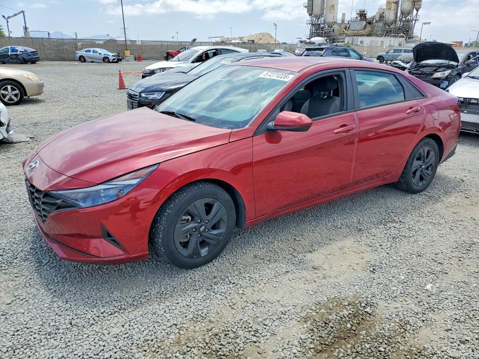 2023 HYUNDAI ELANTRA BLUE - 1