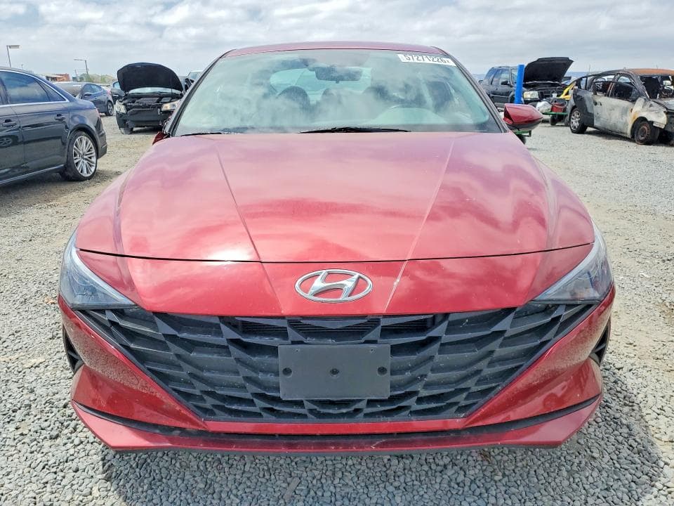 2023 HYUNDAI ELANTRA BLUE 5