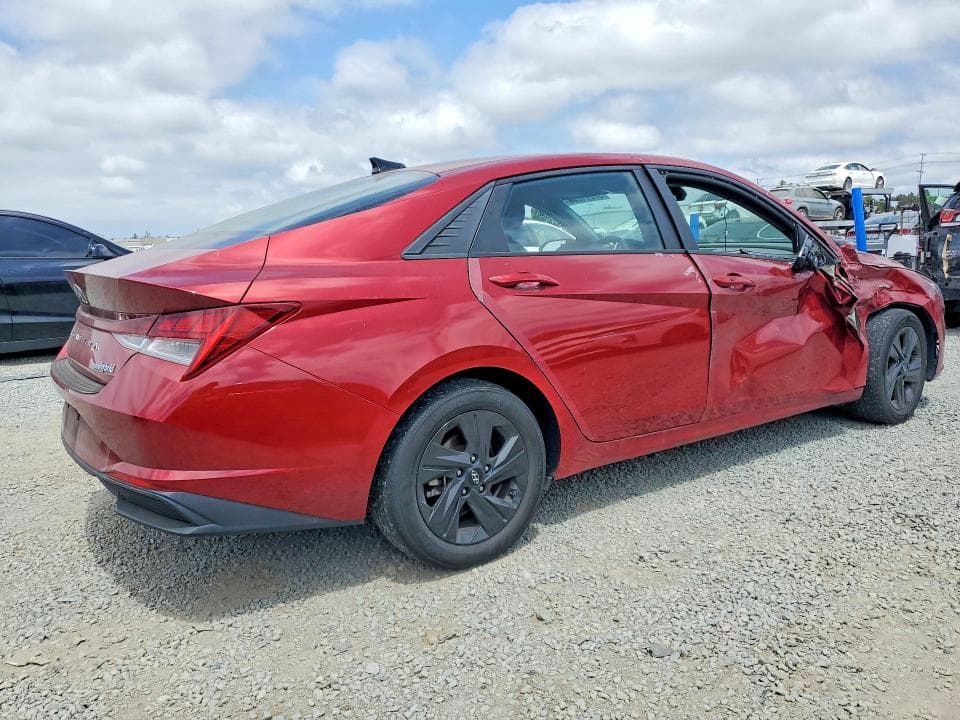 2023 HYUNDAI ELANTRA BLUE 6