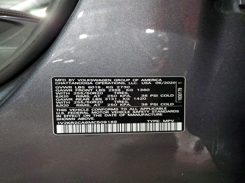 2021 VOLKSWAGEN ATLAS SE SE 13