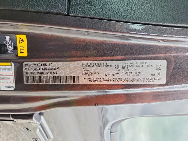 2021 JEEP WRANGLER UNLIMITED SAHARA 4XE SAHARA 4XE 14
