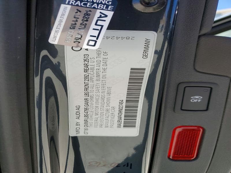 2017 AUDI A4 PREMIUM PLUS 12