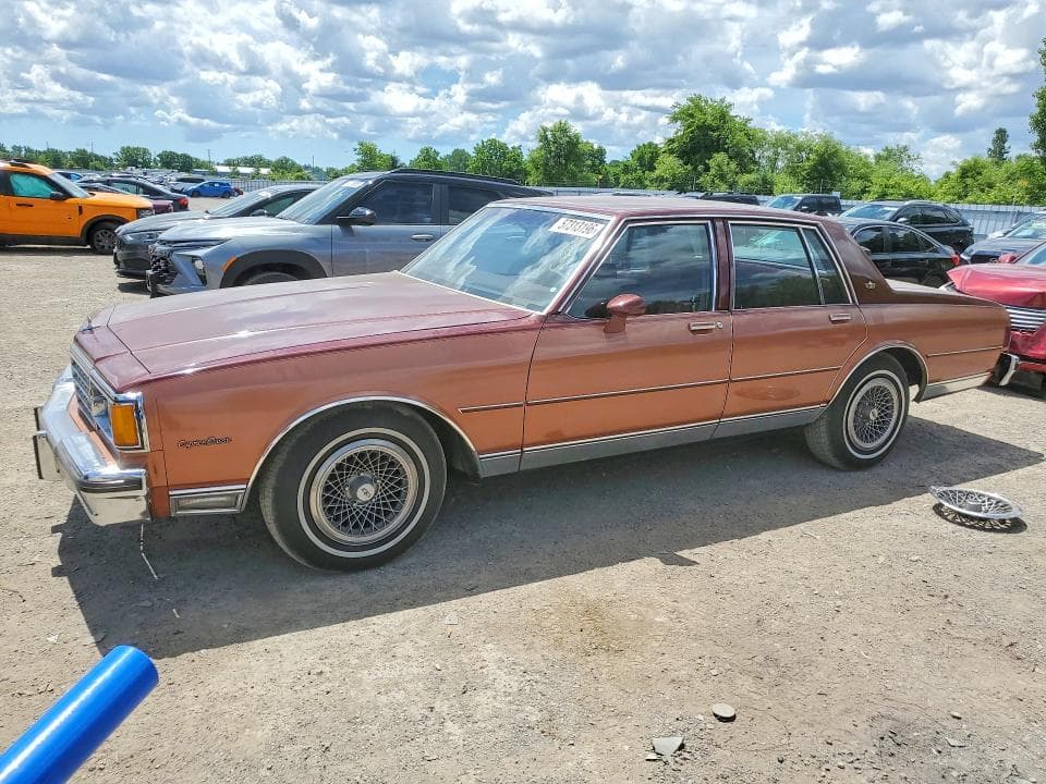 1982 CHEVROLET CAPRICE CLASSIC