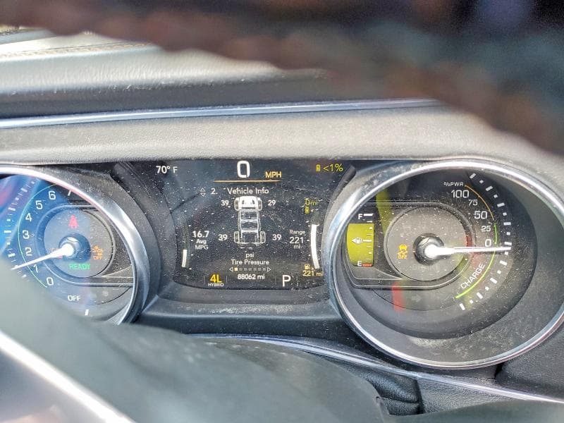 2021 JEEP WRANGLER UNLIMITED SAHARA 4XE 9
