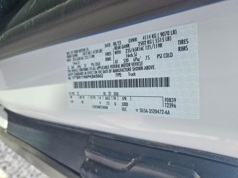 2023 FORD TRANSIT 250 DELIVERY VAN 14