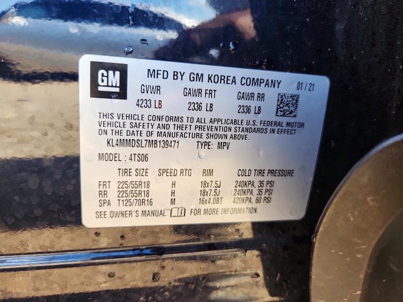 2021 BUICK ENCORE GX SELECT SELECT 12