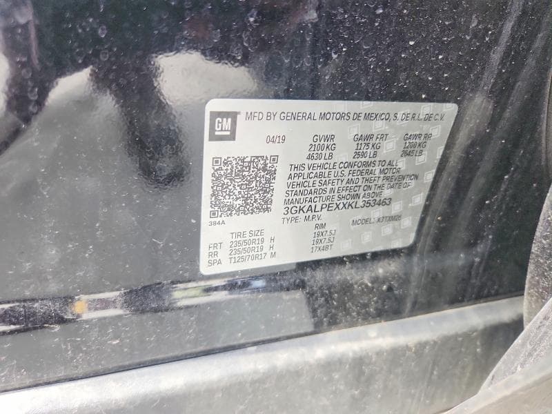 2019 GMC TERRAIN SLT 13