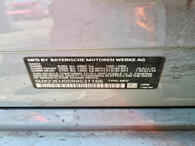 2024 BMW X5 XDRIVE40I XDRIVE40I 13