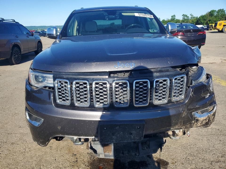 2017 JEEP GRAND CHEROKEE OVERLAND 5