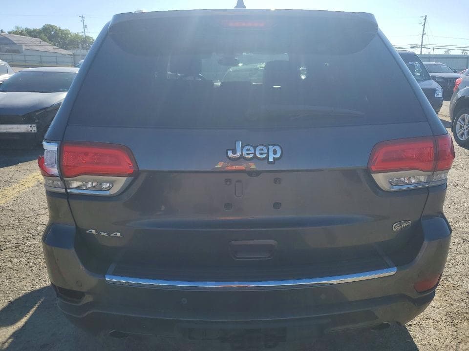 2017 JEEP GRAND CHEROKEE OVERLAND 6