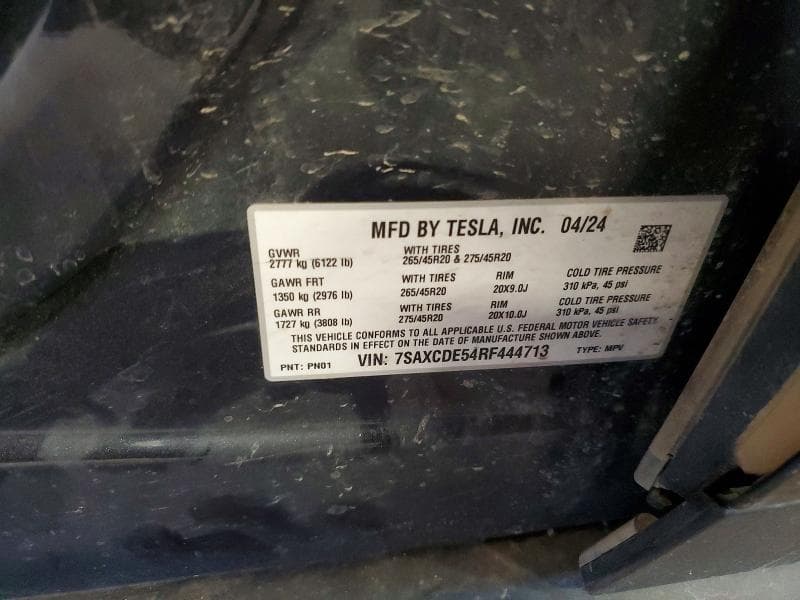 2024 TESLA MODEL X 14