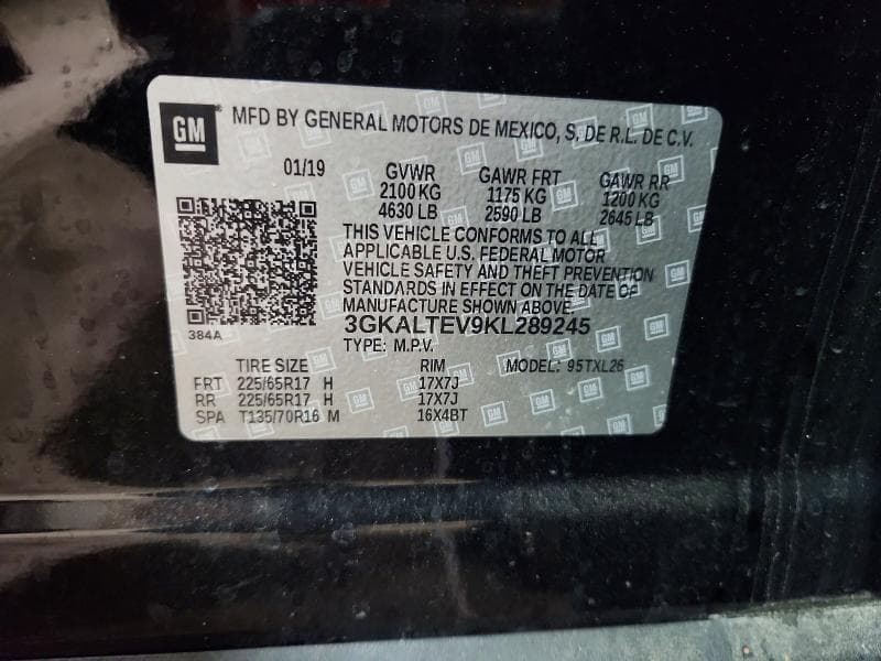 2019 GMC TERRAIN SLE 14