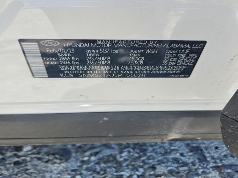 2023 HYUNDAI SANTA FE SEL 13