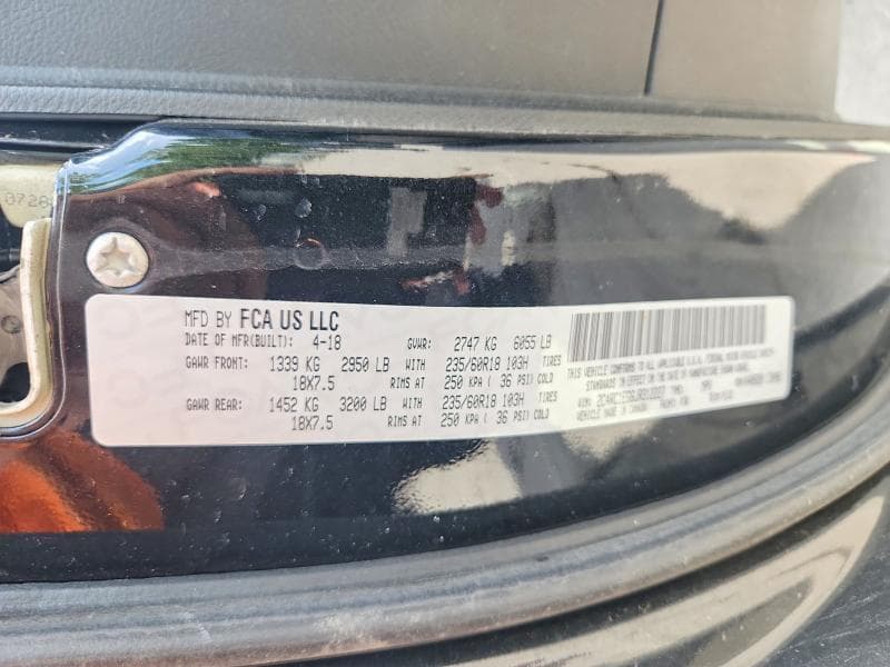 2018 CHRYSLER PACIFICA TOURING L PLUS 13