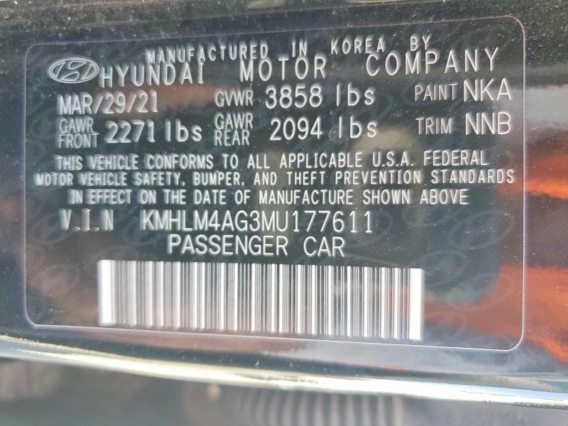2021 HYUNDAI ELANTRA SEL 13