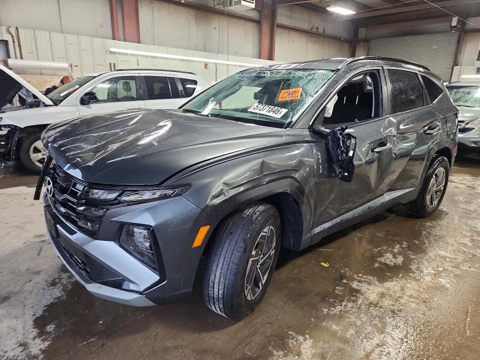 2025 HYUNDAI TUCSON BLUE BLUE - 1