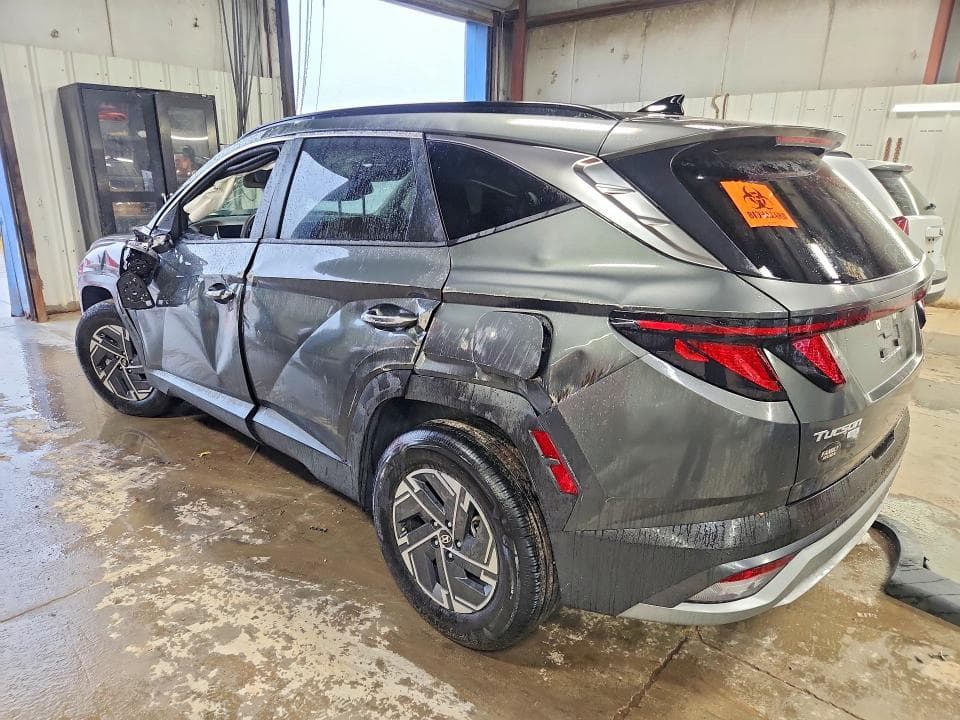 2025 HYUNDAI TUCSON BLUE BLUE 2