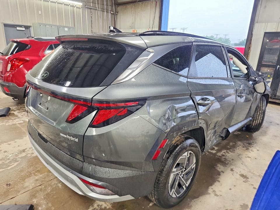 2025 HYUNDAI TUCSON BLUE BLUE 3