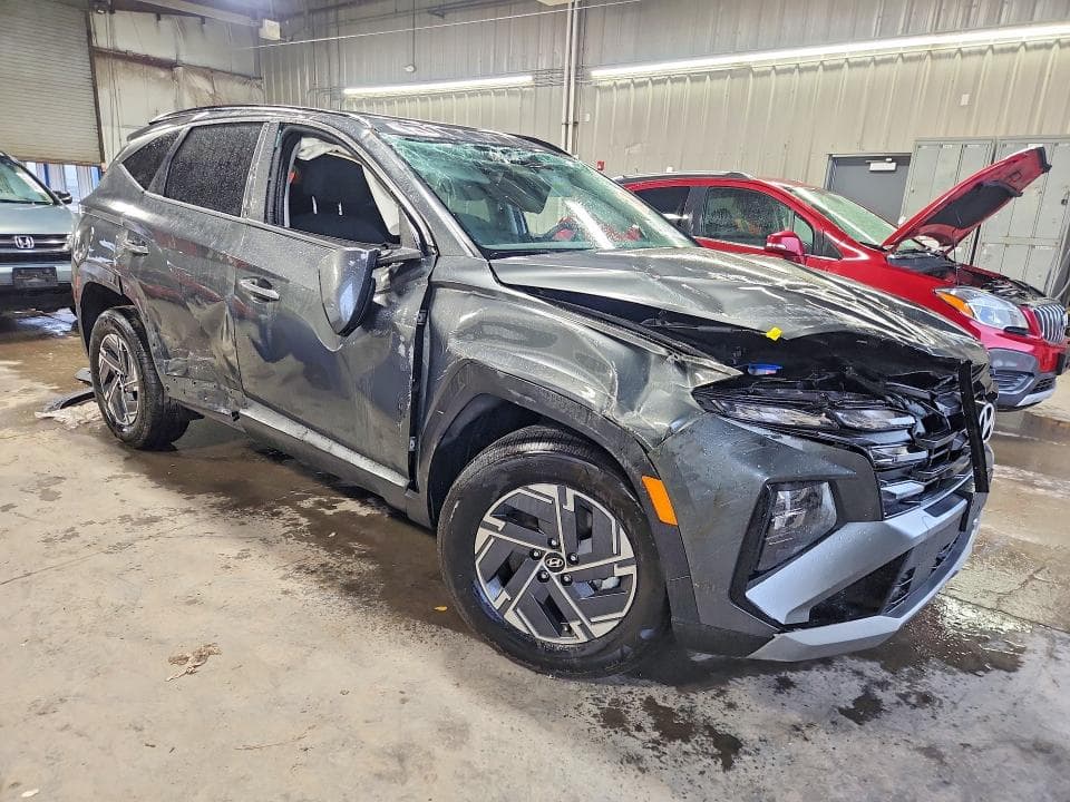 2025 HYUNDAI TUCSON BLUE BLUE 4